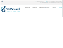 Tablet Screenshot of petsoundah.com